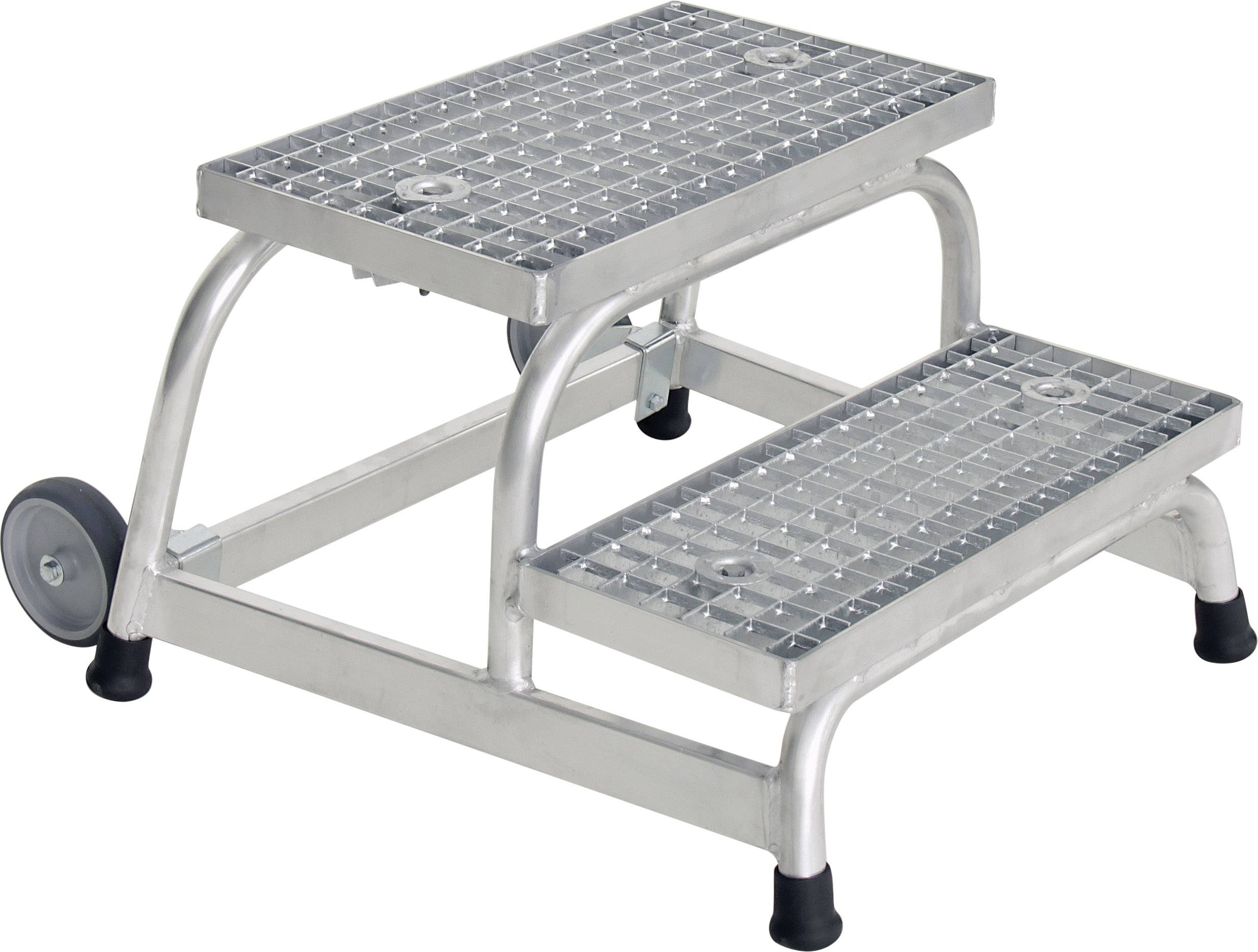 MUNK Günzburger Steigtechnik 51018 Alluminio Scaletta Altezza operativa max: 2.4 m Argento 8 kg