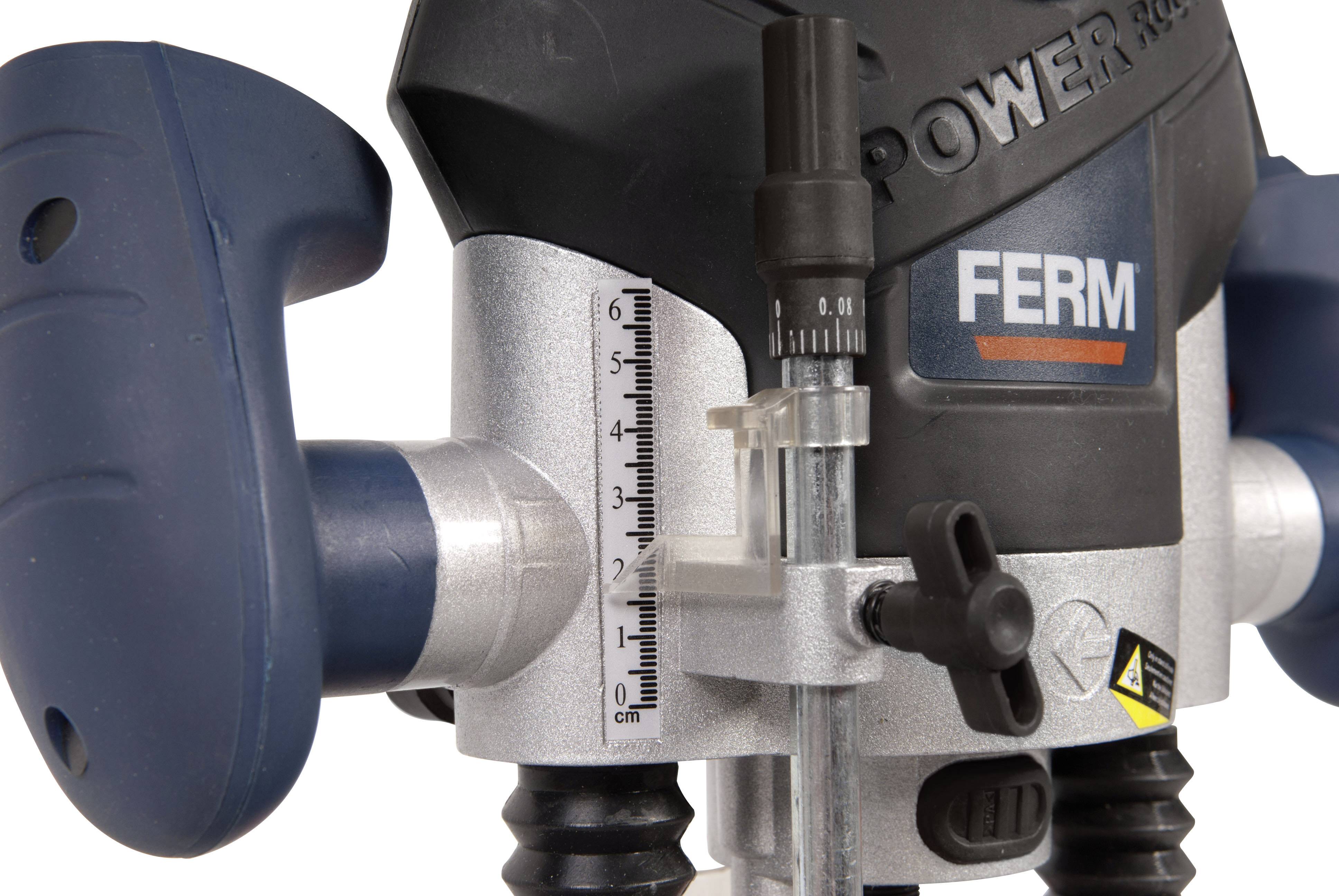 Ferm PRM1015 Fresatrice per legno 1300 W | Conrad.it