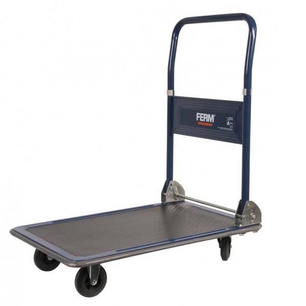 Carrelli con pianale - Ferm TTM1027 Carrello con pianale pieghevole Acciaio Capacità di carico (max.): 150 kg - Carrelli con pianale - Ferm TTM1027 Carrello con pianale pieghevole Acciaio Capacità di carico (max.): 150 kg -