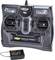 Telecomando 'Carson Reflex Stick 2' con 6 canali e 2,4 GHz, design nero.