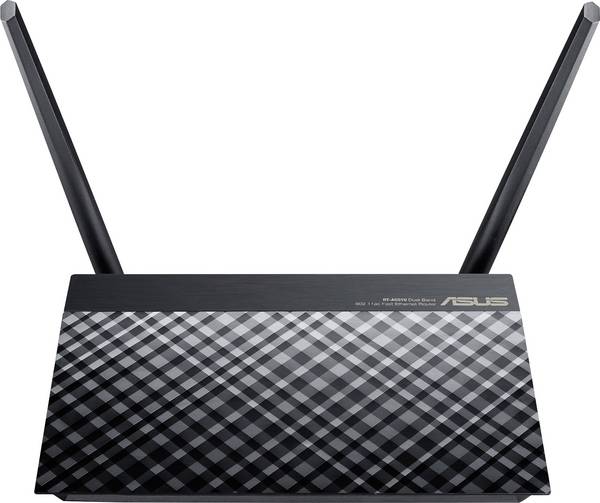 ASUS RT-AC51U router wireless Fast Ethernet Dual-band (2.4 GHz/5 GHz) Nero