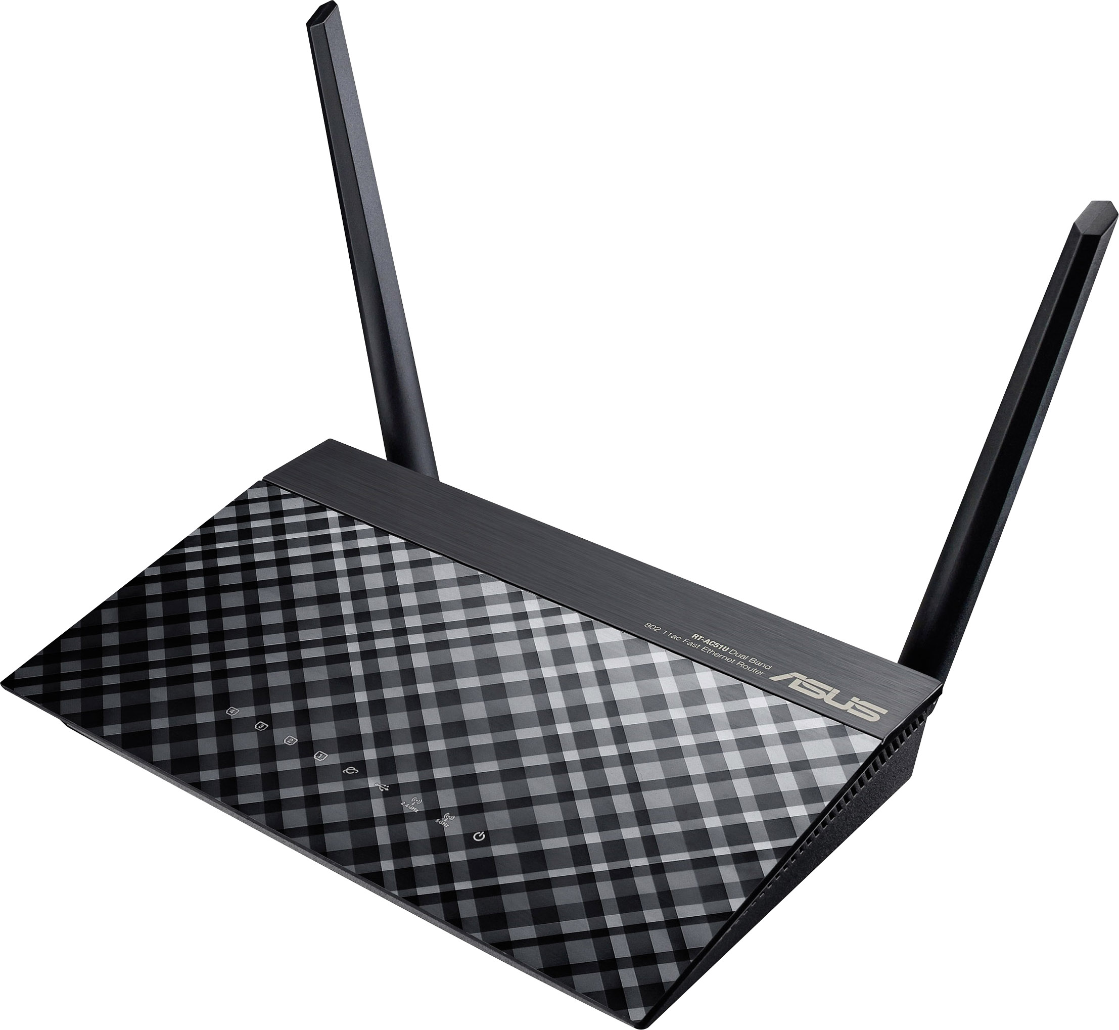 ASUS RT-AC51U router wireless Fast Ethernet Dual-band (2.4 GHz/5 GHz) Nero-1
