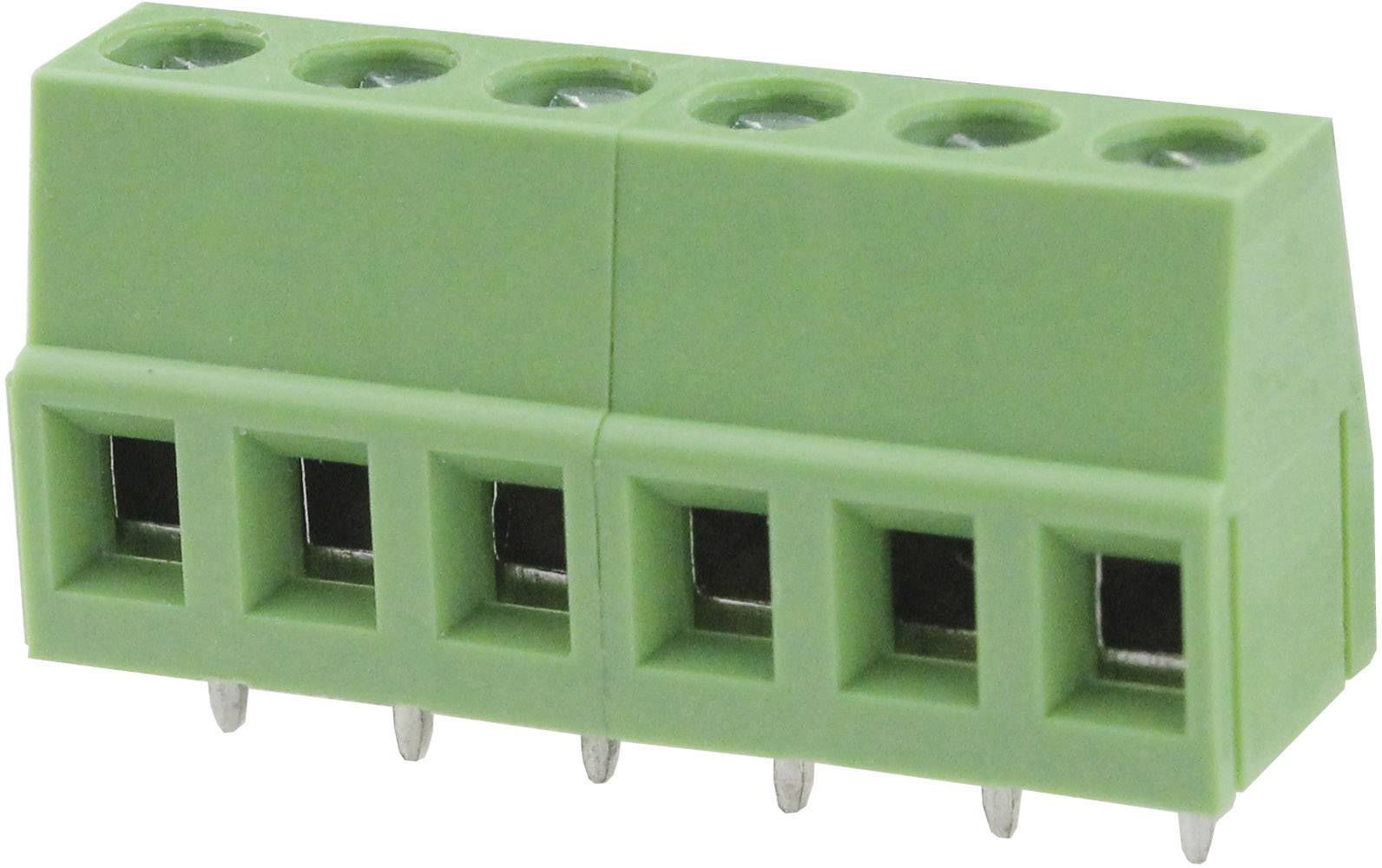Degson DG128-5.0-02P-14-00AH-1 Morsetto a vite 3.31 mm² Numero Poli (num) 2 Verde 1 pz.
