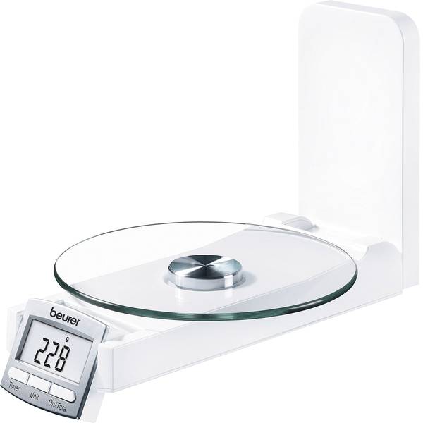Bilance da cucina - Beurer KS 52 Bilancia da cucina digitale, con fissaggio a parete Portata max.=5 kg Bianco - Bilance da cucina - Beurer KS 52 Bilancia da cucina digitale, con fissaggio a parete Portata max.=5 kg Bianco -