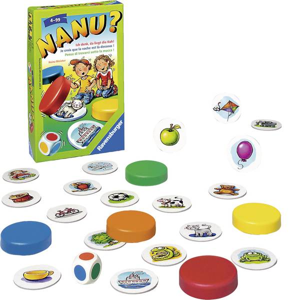 Giochi da tasca e da viaggio - Ravensburger Mitbringspiel - Nanu? - Giochi da tasca e da viaggio - Ravensburger Mitbringspiel - Nanu? -