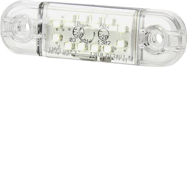 Illuminazione per rimorchi - SecoRüt LED alta potenza Luce di ingombro Luce di segnalazione anteriore 12 V, 24 V Bianco Vetro trasparente - Illuminazione per rimorchi - SecoRüt LED alta potenza Luce di ingombro Luce di segnalazione anteriore 12 V, 24 V Bianco Vetro trasparente -