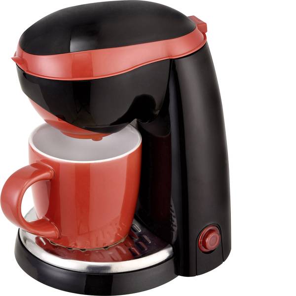 Macchine dal caffè con filtro - TKG Team Kalorik TKG CM 1015 BR Macchina per il caffè Nero/Rosso Capacità tazze=1 One Touch - Macchine dal caffè con filtro - TKG Team Kalorik TKG CM 1015 BR Macchina per il caffè Nero/Rosso Capacità tazze=1 One Touch -