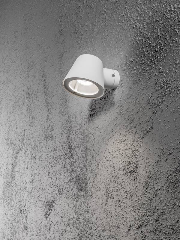 Konstsmide Trieste 7523-250 Lampada da parete per esterno  Lampadina Alogena GU10 35 W Bianco
