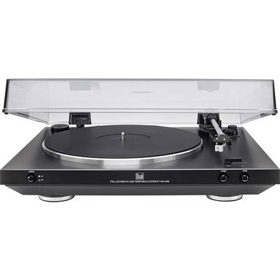 Dual DT 400 USB Giradischi USB Trasmissione a cinghia Nero-0