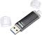 Chiavetta USB con connettore USB 3.0 e cappuccio protettivo rimovibile, marchio visibile sul guscio.