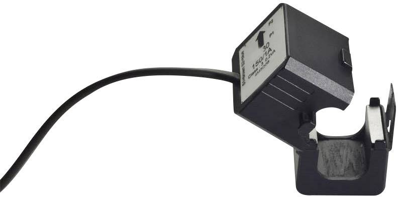 Sensore di corrente con cavo di collegamento, idoneo per la misurazione di correnti elettriche.