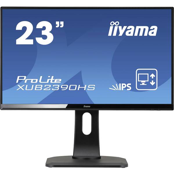 Iiyama ProLite XUB2390HS-B1 Monitor LED 58.4 cm (23 pollici) ERP E (A - G) 1920 x 1080 Pixel Full HD 5 ms DVI, HDMI â„¢,