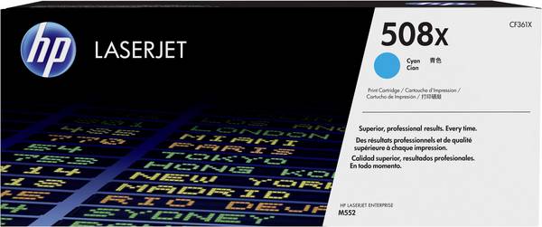 HP Toner 508X Originale  Ciano 9500 pagine CF361X
