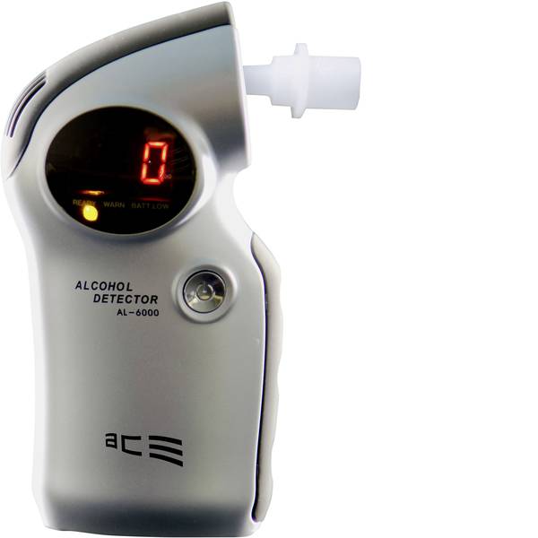 Etilometri - ACE AL6000 Etilometro Argento 0.0 fino a 4 ‰ Sensore sostituibile, incl. display - Etilometri - ACE AL6000 Etilometro Argento 0.0 fino a 4 ‰ Sensore sostituibile, incl. display -