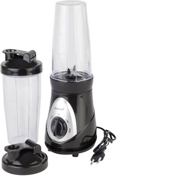 Frullatori - Korona 24200 Frullatore per Smoothie 300 W Nero / Argento - Frullatori - Korona 24200 Frullatore per Smoothie 300 W Nero / Argento -