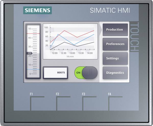 Siemens 6AV2123-2DB03-0AX0 Estensione display PLC 24 V/DC