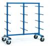 Fetra Hauptartikel 4626 Carrello con rastrelliera Acciaio verniciato a polvere Capacità di carico (max.): 500 kg Gomme=gomma piena