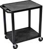 SECO SEWT33-B Carrello plastica con fermo Polietilene Capacità di carico (max.): 150 kg Nero