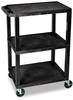 SECO SEWT34S Carrello plastica con fermo Polietilene Capacità di carico (max.): 150 kg Nero