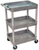 SECO SESTC111-G Carrello plastica con fermo Polietilene Capacità di carico (max.): 150 kg Grigio