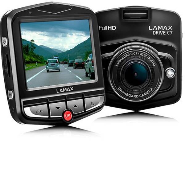 Dashcam - Lamax Drive C7 Dashcam Max. angolo di visuale orizzontale=150 ° 12 V Display, Batteria ricaricabile, Microfono - Dashcam - Lamax Drive C7 Dashcam Max. angolo di visuale orizzontale=150 ° 12 V Display, Batteria ricaricabile, Microfono -