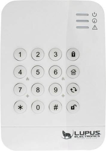 LUPUSEC senza fili Tastiera XT Keypad V2