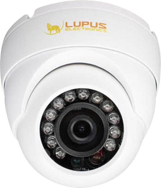 LUPUS-Electronics GEODOME LE 337HD - CCTV-Kamera - Kuppel - Farbe - 1,4 MP - 1280 x 720 - feste Brennweite - Composite -