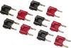 Fluke BP980 Adattatore per misurazioni Presa 4 mm, Morsetto a vite - Spina a banana 4 mm impilabile Rosso, Nero