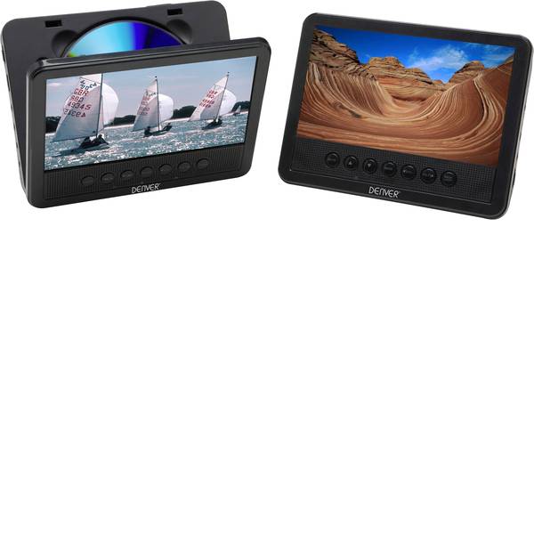 Sistemi DVD per poggiatesta auto - Denver MWT-756 TWIN NB Lettore DVD per poggiatesta con 2 monitor Diagonale schermo=17.8 cm (7 pollici) - Sistemi DVD per poggiatesta auto - Denver MWT-756 TWIN NB Lettore DVD per poggiatesta con 2 monitor Diagonale schermo=17.8 cm (7 pollici) -