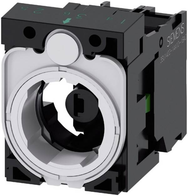 Siemens 3SU1501-1AG50-1BA0 Elemento di contatto, Elemento LED con adattatore  1 NA Blu elemento di contatto 24 V DC/AC 1 pz. Pezzo