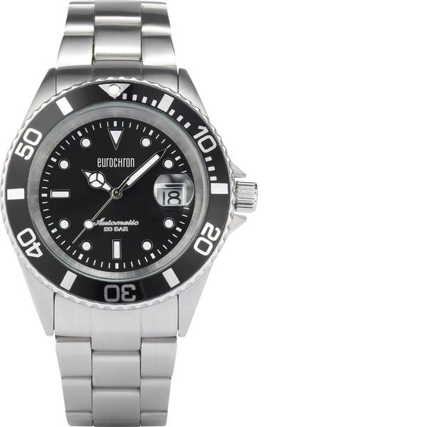 Orologi da polso - Eurochron Automatico Orologio da polso EAU 100 (Ø) 42 mm Acciaio Materiale cassa=Acciaio inox Materiale - Orologi da polso - Eurochron Automatico Orologio da polso EAU 100 (Ø) 42 mm Acciaio Materiale cassa=Acciaio inox Materiale -