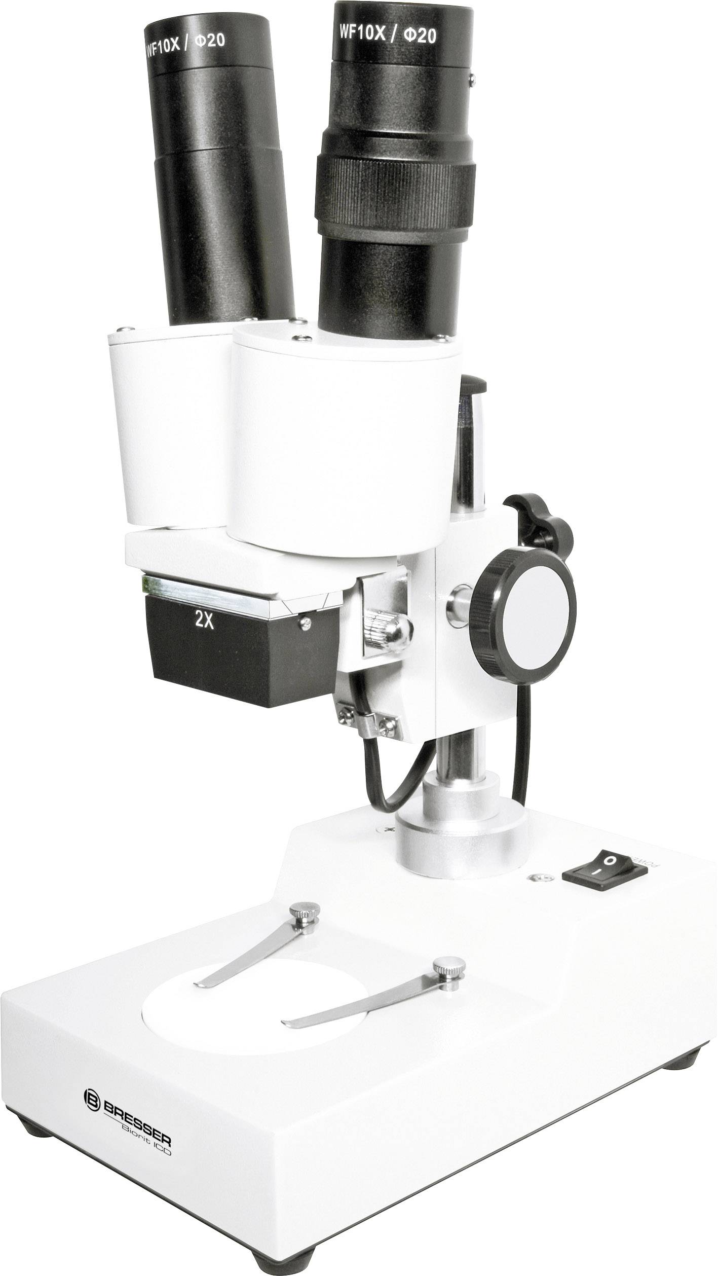 Bresser Optik 5802500 Biorit ICD Microscopio stereoscopico Binoculare 20 x Luce riflessa