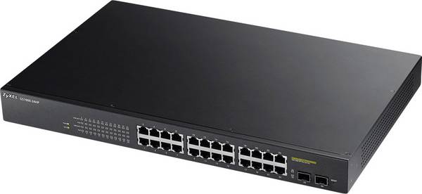 ZyXEL GS1900-24HP-EU0101F GS1900-24HP Switch di rete 24+2 porte 1 GBit/s Funzione PoE
