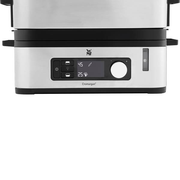 Cottura a vapore - Vaporiera con coperchio in vetro WMF Vitalis E Acciaio - Cottura a vapore - Vaporiera con coperchio in vetro WMF Vitalis E Acciaio -