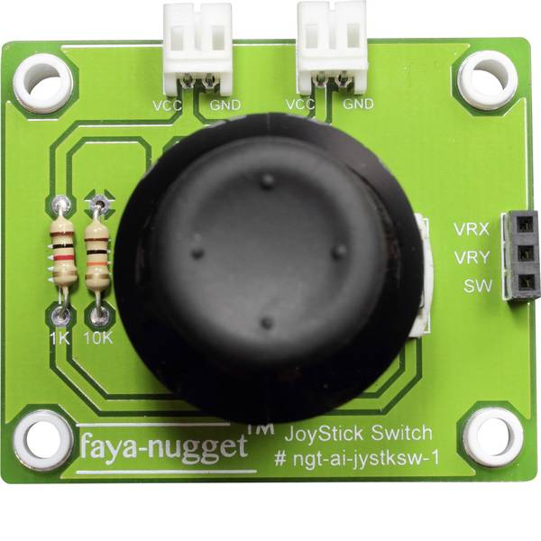 Moduli e schede Breakout per schede di sviluppo - Fayalab Nugget Faya Joystick Modul 801-NU0001 Adatto per (scheda): Arduino, Fayaduino - Moduli e schede Breakout per schede di sviluppo - Fayalab Nugget Faya Joystick Modul 801-NU0001 Adatto per (scheda): Arduino, Fayaduino -