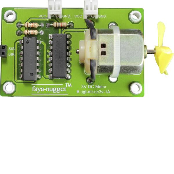 Moduli e schede Breakout per schede di sviluppo - Fayalab Nugget Faya 3V Motormodul Adatto per (scheda): Arduino, Fayaduino - Moduli e schede Breakout per schede di sviluppo - Fayalab Nugget Faya 3V Motormodul Adatto per (scheda): Arduino, Fayaduino -