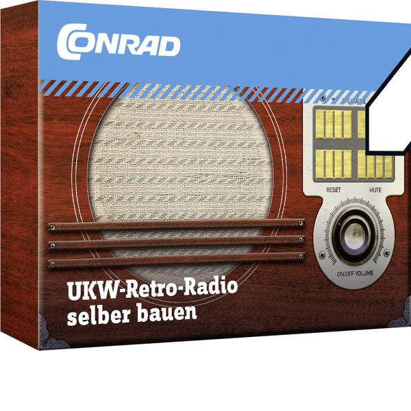 Kit esperimenti e pacchetti di apprendimento - Radio Retrò Conrad Components 10191 - Kit esperimenti e pacchetti di apprendimento - Radio Retrò Conrad Components 10191 -