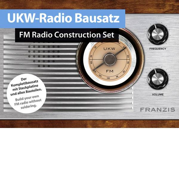 Kit esperimenti e pacchetti di apprendimento - Franzis Verlag 65287 UKW-Radio Radio Retrò da 14 anni - Kit esperimenti e pacchetti di apprendimento - Franzis Verlag 65287 UKW-Radio Radio Retrò da 14 anni -