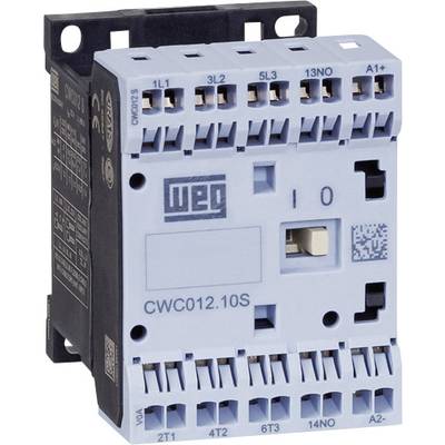 WEG CWC09-10-30D24S Contattore  3 NA 4 kW 230 V/AC 9 A con contatto ausiliario   1 pz.