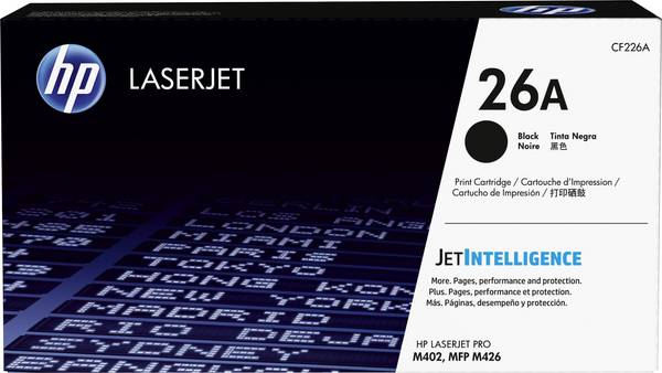 HP Toner 26A Originale  Nero 3100 pagine CF226A