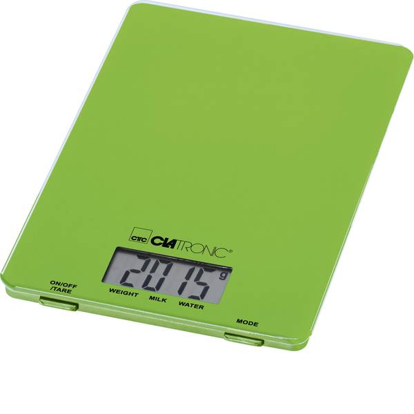 Bilance da cucina - Clatronic KW 3626 Bilancia da cucina digitale Portata max.=5 kg Verde - Bilance da cucina - Clatronic KW 3626 Bilancia da cucina digitale Portata max.=5 kg Verde -