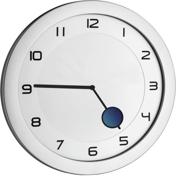 Orologi da parete - TFA 60.3028.54 Quarzo Orologio da parete 28 cm x 1.5 cm Argento metallizzato - Orologi da parete - TFA 60.3028.54 Quarzo Orologio da parete 28 cm x 1.5 cm Argento metallizzato -