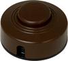 Kopp 191852084 Interruttore a pedale con piastra antistrappo Marrone 1 x Off / On 2 A 1 pz.