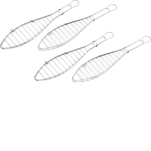 Accessori grill - Graticola per pesce tepro Garten 4er Set 8521 Argento - Accessori grill - Graticola per pesce tepro Garten 4er Set 8521 Argento -