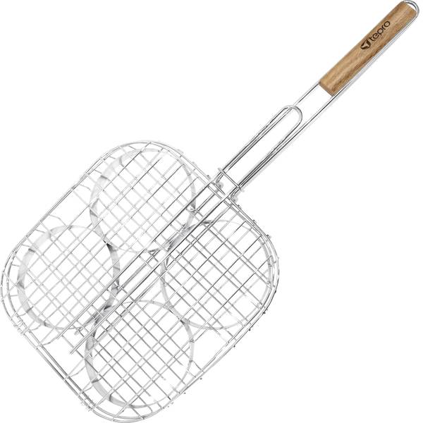 Accessori grill - Graticola per griglia tepro Garten 8587 - 4er Burgerpad Argento - Accessori grill - Graticola per griglia tepro Garten 8587 - 4er Burgerpad Argento -
