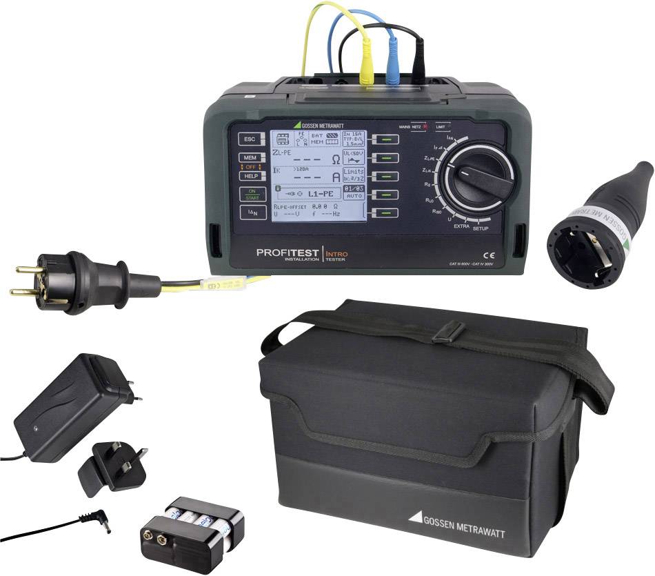Gossen Metrawatt Starterpaket PROFITEST INTRO Kit tester per installazioni