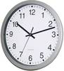 EUROTIME 56831-07 Radiocontrollato Orologio da parete 30 cm x 43 mm Argento