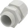 HELU 903532 Pressacavo filettato con guarnizione ridotta, con protezione vibrazioni M12 Poliammide Grigio (RAL 7035) 1 pz.