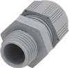 HELU 903542 Pressacavo filettato con guarnizione ridotta, con protezione vibrazioni M12 Poliammide Grigio-Argento (RAL 7001) 1 pz.