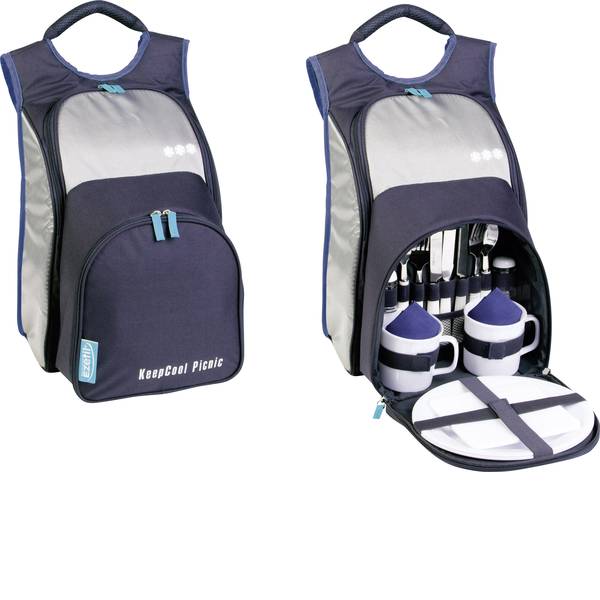 Contenitori refrigeranti - Ezetil Travel in Style 10 Backpack Zaino frigo Passivo Navy, Argento 10 l - Contenitori refrigeranti - Ezetil Travel in Style 10 Backpack Zaino frigo Passivo Navy, Argento 10 l -